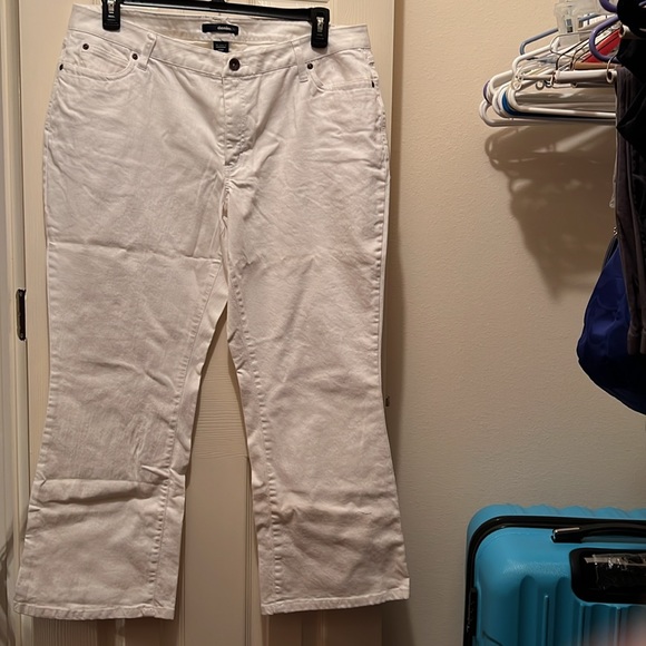 Denim 24/7 off-white bootcut jeans with invisible stretch (new without tags) - Picture 4 of 4